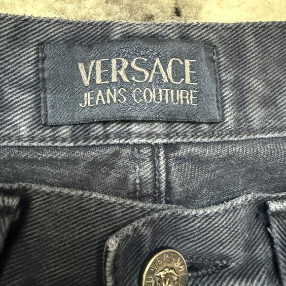 Y2K Versace Denim Jeans - Picture 4 of 7